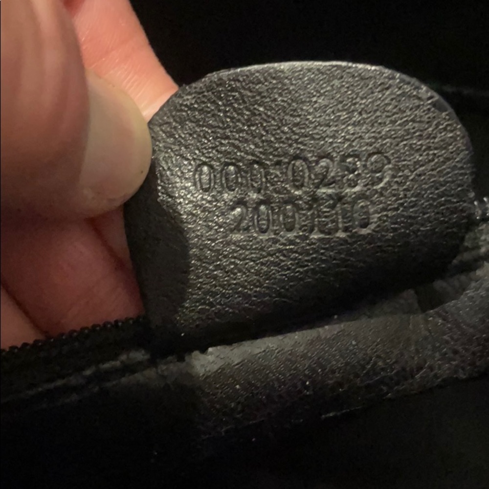 Gucci Black Leather Handbag with Bamboo handles - Picture 5 of 11